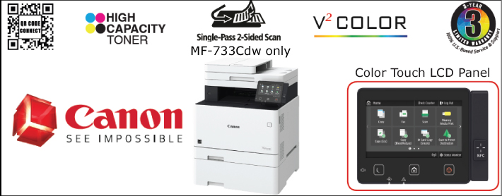 Canon Image Class MF733Cdw Banner