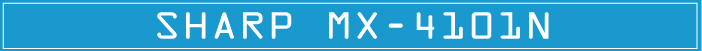 Sharp MX-4101N TAG 2018