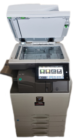 Sharp MX-M3070n black and white MFP image available in Salt Lake County
